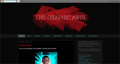 Desktop Screenshot of lhsgraphicarts.com